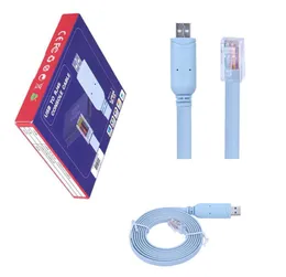 Computer Cables Connectors Extension RJ45 Console Cable USB FT232R Chip RS232 Level Shifter 1.8M For H3C Huawei Router Computer