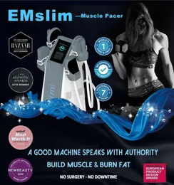 Macchina dimagrante scuplt EMS 4 Maniglie con RF Sculptor forma del corpo muscolo costruito peso riduce lo stimolatore muscolare elettromagnetico Attrezzatura per bruciare i grassi