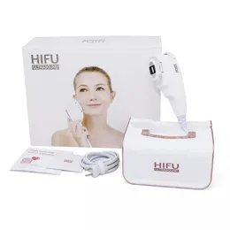 Multifunktionell Mini Hifu Högintensiv fokuserad ansiktslyftande maskin Ansiktslyft RF LED Anti-rynk huduppstramning Beauty Spa