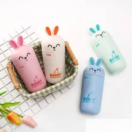 Wasserflaschen Weizen St Kaninchen Wasserflasche Kinder Geburtstagsgeschenk Trinkbecher China Produkt Tumbler Neuer Stil 7 7Dj Ww Drop De Dhgarden Dhbfc