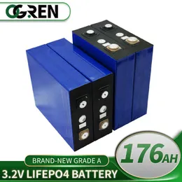 3,2 V 176AH LifePo4 Bateria 1/4/8/16/32pcs DIY 12V 24 V 48V Łódka wózek golfowy RV Forklift Litu Fosforan Fosforanowy akumulator