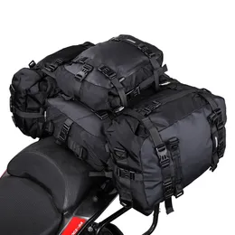 Panniers väskor Rhinowalk Motorcykel Motocross Baksäte Väska 10L 20L 30L Vattentätt bagagepaket Multifunktion 4 i 1 stötfångare Modifiering Bale 221201