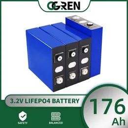1/4/8/16/32PCS 176AH LiFePo4 Batterie Lithium-Eisen Phosphat Batterie Pack Akku für 12V 24V 48V RV Moto Boot Auto