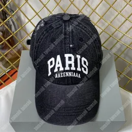 Denim-Herren-Designer-Ballkappen, Casquette, luxuriöse, taillierte Hüte, Damen-Baseballkappe, verstellbare Unisex-Buchstaben, modische, taillierte Kappe