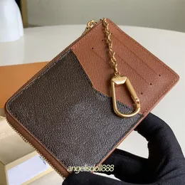 5A Luxury Ladies Zippy Credit Card Wallets Pouch Borsa di Lusso Genuine Leather Wallet Empreinte Recto Verso Coin Portefeuil249n