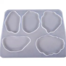 Baking Moulds Hand Made Table Decoration Mold Diy Epoxy Resin Sile Irregar Shape Tea Cup Cushion Mod Translucence Big Size M Dhgarden Dhoov