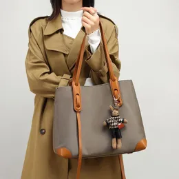 Women Handbags Neonoe Bucket Bags High Quality Crossbody Shoulder Bags Classic Letter Genuine Leather Drawstring Handbag 166