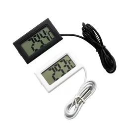 Cyfrowy LCD Electronics Thermometr Higrometr Temperatura Instrumenty pogodowe Stacja pogodowa Diagnostyczne narzędzie termiczny termiczny terminerometr cyfr -50-110 ° C