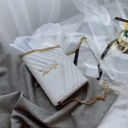고급 클래식 디자이너 레이디 백 레이디스 가방 태평양 ysbag 체인 핸드백 플랩 파리 브랜드 어깨 어깨에있는 루트 여성의 유행 가죽 다목적 jk8