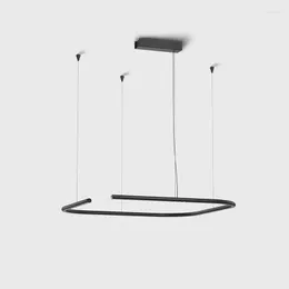 Lampy wiszące wysokiej jakości Projektowanie zawieszenia światło Oprnienie minimalistyczne żyrandol salon Europa Villa El Dining Nordic