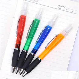 Party Favor Party Favor Spray Pen Ballpoint Plastic Per Ballpoints Alcohol Penns 7 Colors Office Supplies 2 O2 Drop Delivery Home Gar DHQ7W
