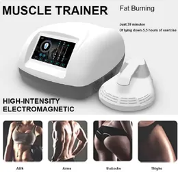 Uso doméstico portátil emslim de alta intensidade Eletromagnético Máquina de emputora Música Muscle Trainer EMS Estimulador de nádegas Muscle Nutvagem Libeta de peso BEA BEA