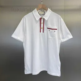 Projektant koszulek męskich z niestandardowym drukiem haftowany bawełniany golf polo polo men koszule