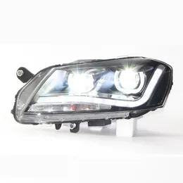 Für Passat B7 LED Auto Scheinwerfer Tagfahrlicht Dynamische Streamer  Blinker Anzeige Beleuchtung Zubehör Kopf Lampe Von 700,94 €