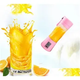 Fruktgrönsaksverktyg mti funktion bärbara juicers kök gadget grönsak frukt mini juice blandning koppar USB laddning blandning dhgarden dhrxh