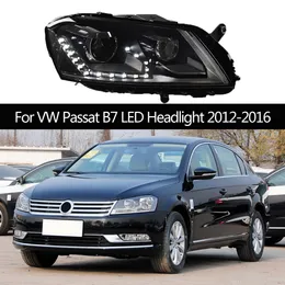 Otomobil Araç Farlar Montajı VW Passat B7 LED Far Ön Lamba Kafa Aydınlatma Aksesuarları için Gündüz Çalışma Işığı LED