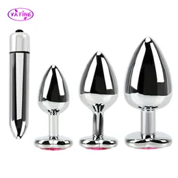 Brinquedos anal 2842mm vibradores de plugue de metal para mulheres clitóris Men vaginal Dilator Dilator Dildo feminino masturbador sexual brinquedo para adultos para adultos para adultos 221130