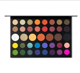 Morph x James&Charles Artistry Palette 39 Eye shadows and Pressed Pigments Crazy Colorful Deeply Pigmented Shades - Matte Metallic and Shimmer