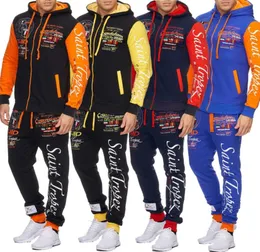Men's Tracksuits Zogaa Sets 2022 Fashion Sportswear Hoodies Pants Set Male Gyms Sweatshirts Casual Outwear Suits