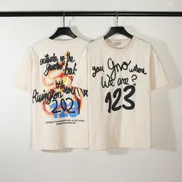 T-shirty męskie RRR123 Wiosenne lato nadrukowane vintage z barku krótkie rękaw Casual High Street Lose T-shirt T2211130