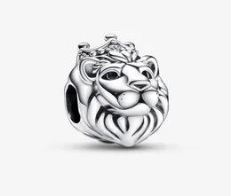 Regal Lion Charm 925 STERLING Gümüş Pandora Anları Fit Charms için Hayvanlar Pulsera Orijinal Para Mujer Yılan Bilezik Mücevher 7922363889
