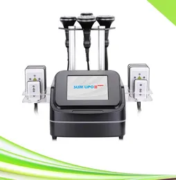 Fat Cavitation Laser Lipo Slimming Machine Black Portable Spa Salon 6 In 1 Lipolaser Body Sculpting RF Skin Drawing Device Butt Lifting Vakuum Cavitation System