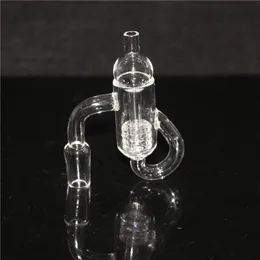 Rökning Diamond Knot Loop Cycler Banger Dab Nail Recycler Quartz Nails Power Gear Insert Carb Cap för olja Dab Rig Glass Water Pipe Bongs