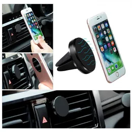 Bil Universal Magnetic Car Air Vent Mount Holder f￶r iPhone X X XS Max Magnet Mobiltelefonstativ