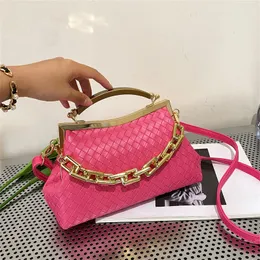 2022 New Fashion Evening Bag Borsa a tracolla in tessuto versatile Fashion Chain One Shoulder Crossbody Bags