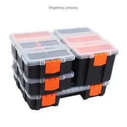 ABS plastic Portable Parts Box Screw Storage Metal Hardware tool Screwdriver auto repair box