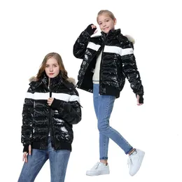 Piumino Orangemom Brand Teen Winter White Duck down Giacca per bambini Per 8Y adulto Ragazzi ragazze vestiti caldi Parka Mamma e papà 221130