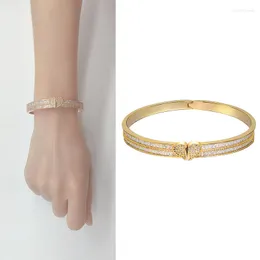 Bangle 2022 فريدة من نوعها سوار أفريقي للنساء الزفاف الزورق الكريستال CZ Dubai المجوهرات الهدية عيد الميلاد أنثى أنثى