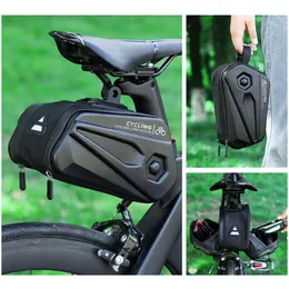 Packtaschen Taschen Westbike 26L Fahrradsattel mit großer Kapazität Regenfester, stoßfester Fahrradschlauch Hinterer Schwanz Sattelstützenzubehör 221201