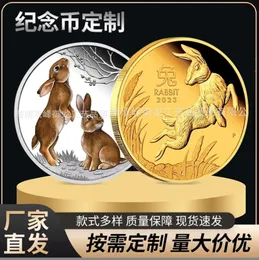 Arti e mestieri Australian Year of the Rabbit Moneta commemorativa Zodiac Craft