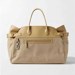 The Row Bag Designer Collage Handbag Nylon Margaux 17 Fashion Commuter大容量トートバッグ女性