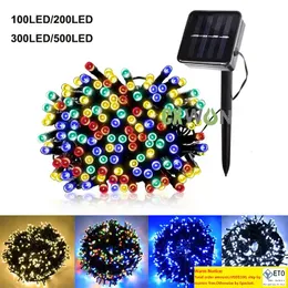 Solar String Light 52m Waterproof Outdoor LED Fairy Garland 500LEDS Decoration lights for Christmas Garden