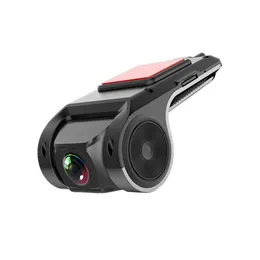 Car DVR HD USB U2 Android 1080p مسجل قيادة مخفي حلقة الكاميرا تسجيل Light Dash Wide Dashcam رؤية