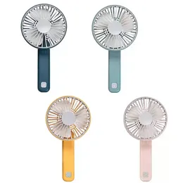 Mini Handheld Fan USB Rechargeable Fans Portable Folding Table Fan Women Home Office Outdoor Low Noise Cooling Fan FY5575 bb1202