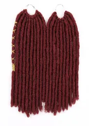 12 inch Straight Faux Locs Synthetic Crochet Braiding Hair Extensions High Temperature Fiber Hair Braids Dreadlocks1098837