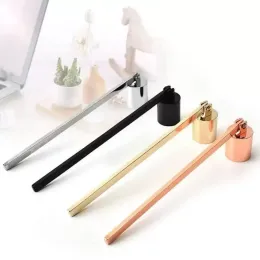 Stainless Steel Candle Flame Snuffer Wick Trimmer Tool Multi Colour Put Out Fire On Bell Easy To Use wholesale FY4380