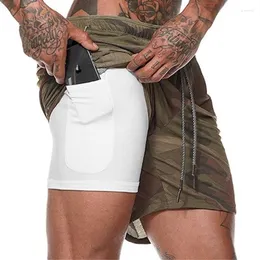 2024 LL Zitronen Shorts Sport Männer Doppeldecke Jogging 2 in 1 Herren-Fitnessstudio Kurzer Fiess-Training Hosen Mann s