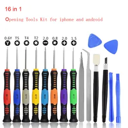 16 In 1 Screw Bit Set Mobile Phone Set Of Disassembly Repair Kit Tools For Iphone Xiaomi Huawei Opening Screen