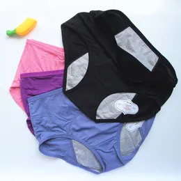 Calcinha feminina aliceno vazar à prova de calcinha menstrual Pants Pants Mulheres roupas íntimas de algodão e resumos à prova d'água 221202