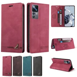 Xiaomi 12 12t 11t Poco M4 X4 Redmi K50 Note 11 10C Pro Ultra 4G 5G Wallet Retro Leather Luxury Caseの電話ケース