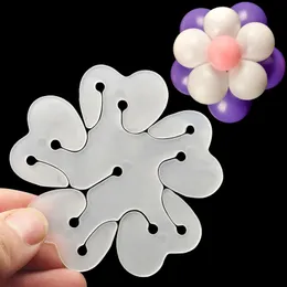 1000pcs/Lot Latex Balloon Plum Blossom Clist Ballons Pallons Party Party Party Festival Wedding Balloons Clamp LX5310