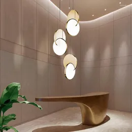 Lâmpadas pendentes e Light Luxury Restaurant Bar da cabeça A Bed Lanterns Stairs Designers Droplight Droplight