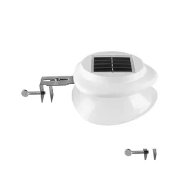 Solar Garden Lights 9LELS Lampa Outdoor Fence Ściana Wodoodporna okapa Krajobraz Bezpieczeństwo dla ogrodów DHU6B