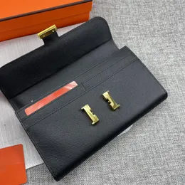 Homens de moda Mulheres Wallets Designers Bags Bolsas de couro genu￭nas Bolsa ourientners Hardware 12 Cart￵es Posi￧￣o com Box3043