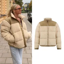 Kvinnors jackor 2022 vinterfleece jacka kvinnor faux shearling ytterkl￤der rockar kvinnlig mocka p￤ls m￤n varm f￶rtjockad lammpuffer