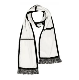 Sublimation Scarves with Tassels Double Sided Scarf for Sublimation Thermal Transfer Towel Wholesale Blanks C1202